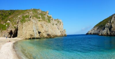 The natural beaches of Armyrichi at Evia