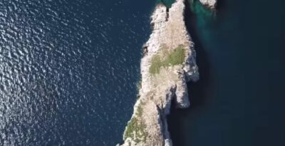 An island off the coast of Marathon where 96 shipwrecks found refuge