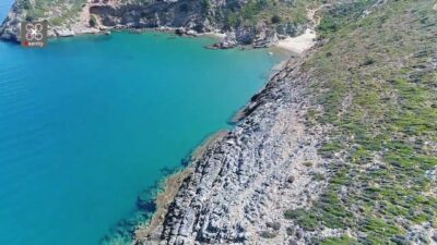 Evia: Surza Butt, The endless blue of the Aegean Sea