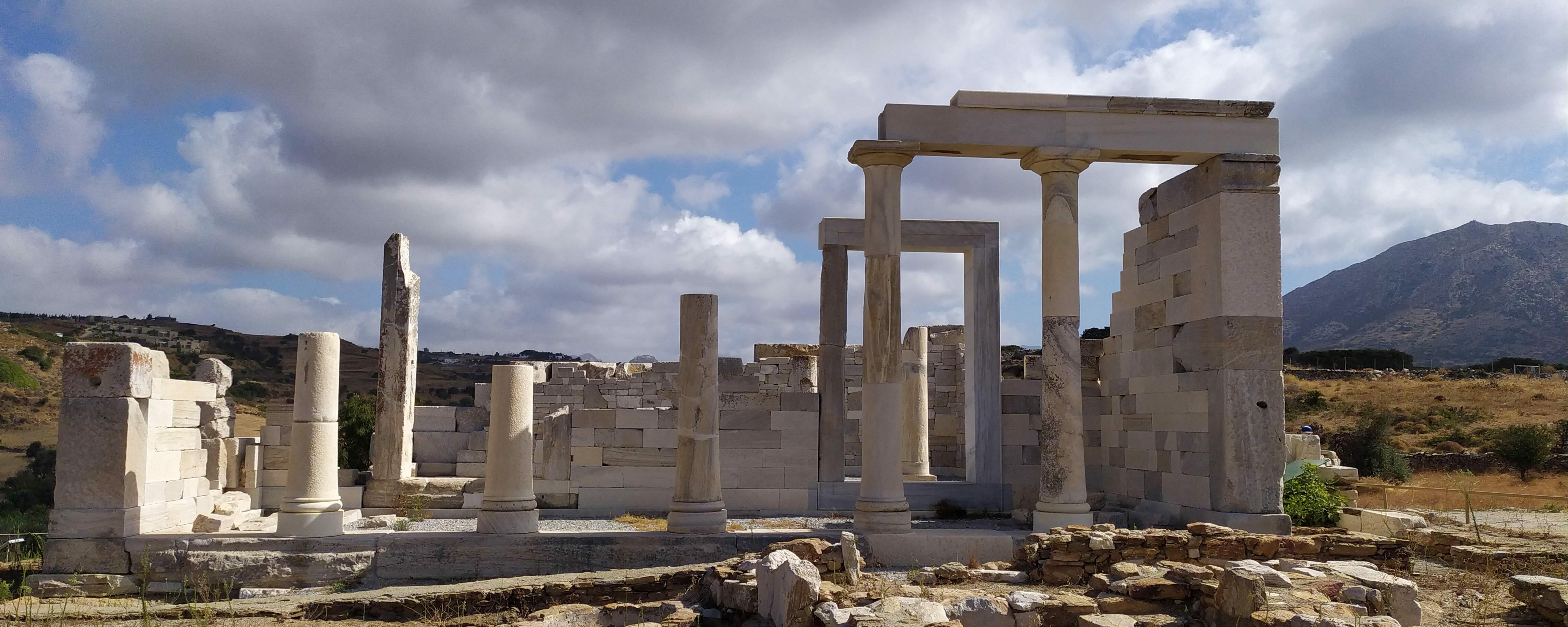 Cyclades :Naxos – The rare and impressive Archeological Temple of the Goddess Demeter
