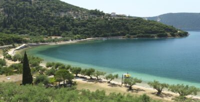 Ithaca: On this beach, according to the legend is the place that Odysseus landed