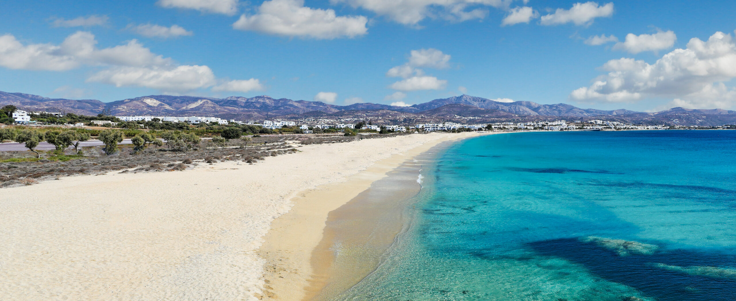 Agios Prokopios: The most famous and largest beach of Naxos