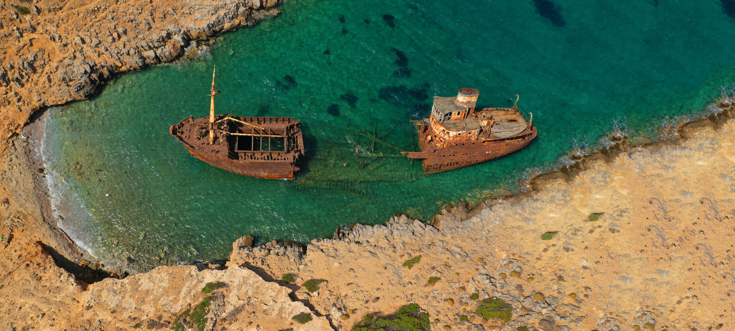 The Cycladic island with its own unknown shipwreck
