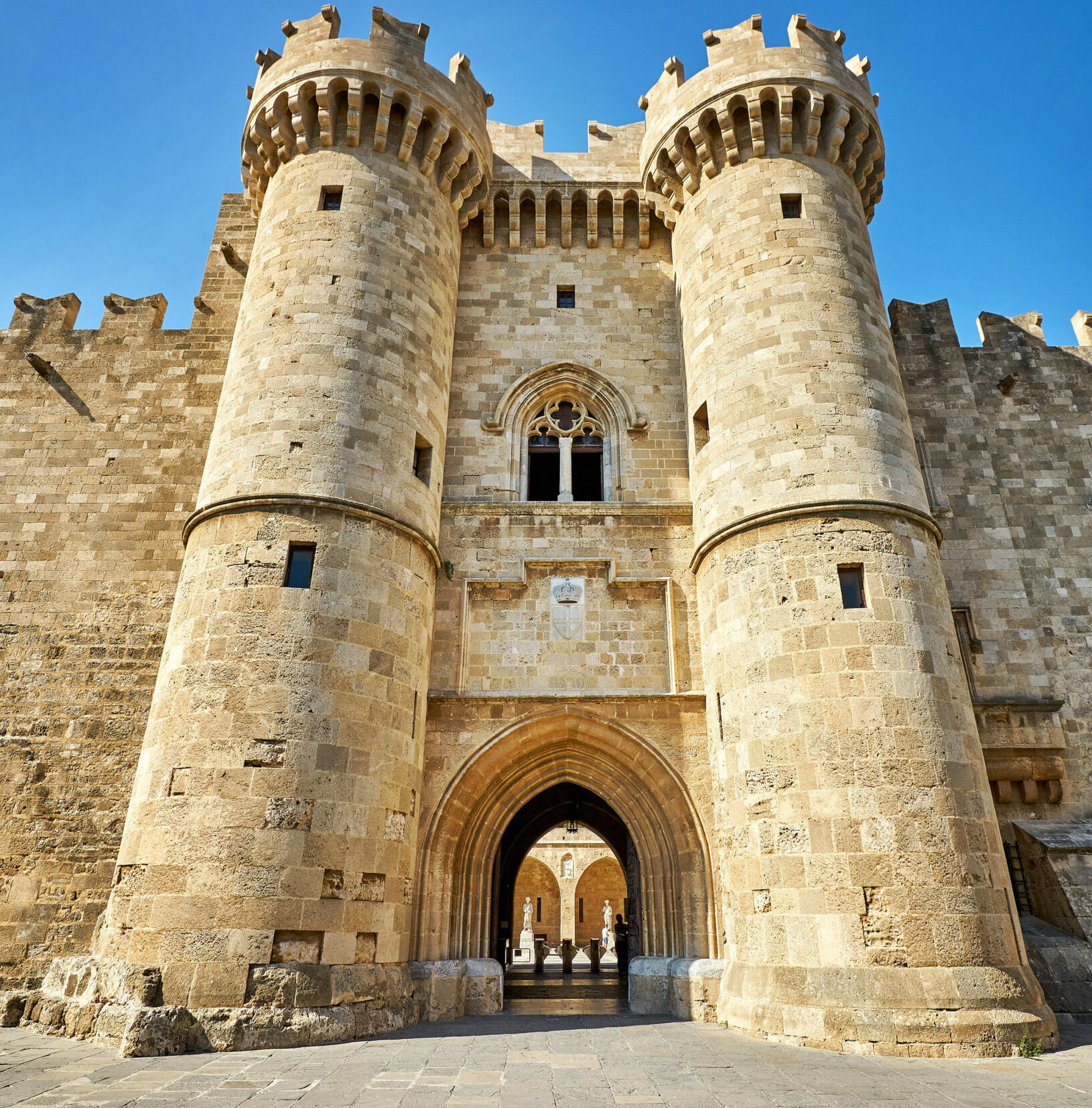 Rhodes: The majestic Castle.
