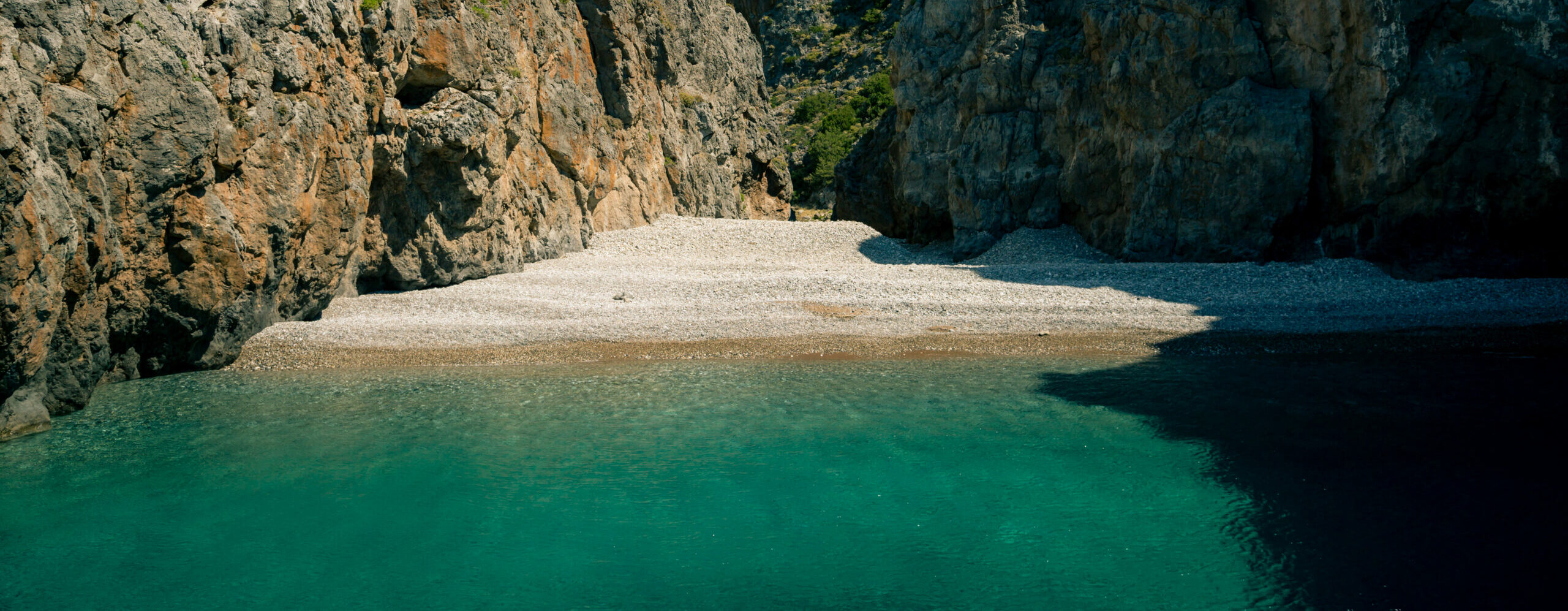 Kyriakoulou: funny name for a secluded beach on Kythera