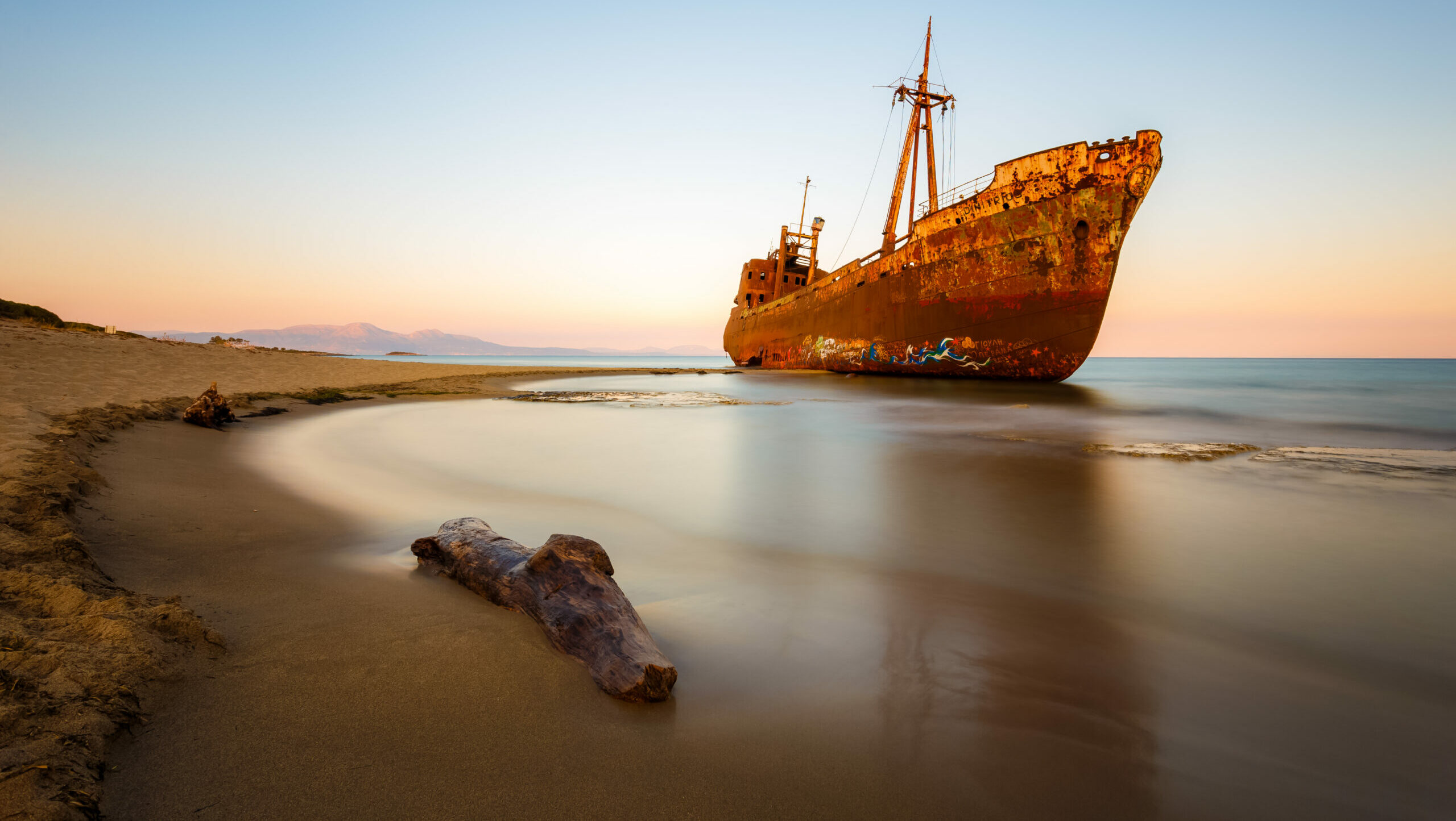 Gythio: Shipwreck Dimitrios, the ghost ship that enchants you