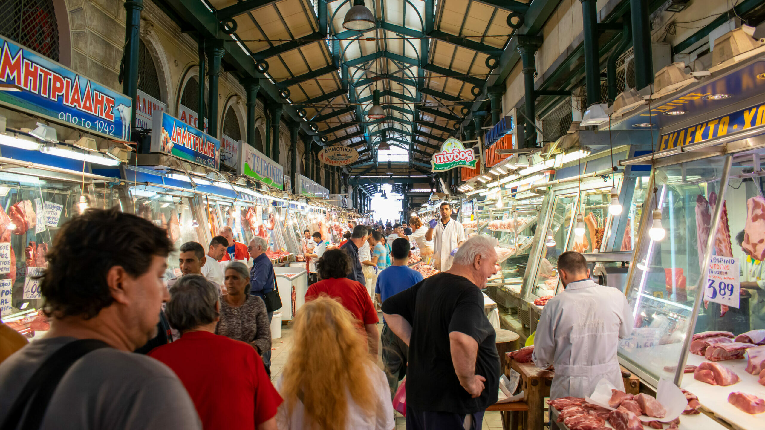 The Varvakeios market: the story behind the “stomach of Athens”